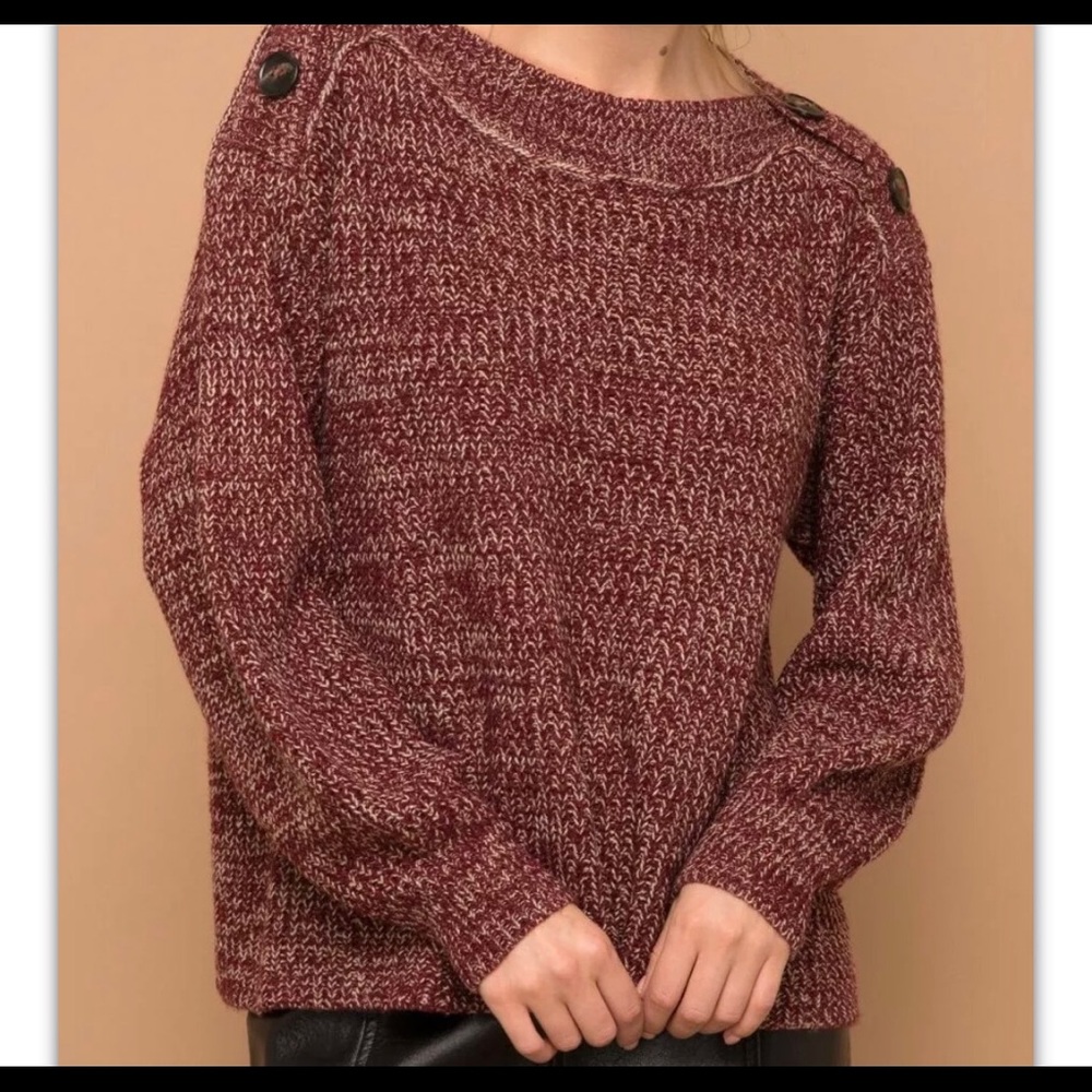 Hem and Thread Expectation Sweater  Size M